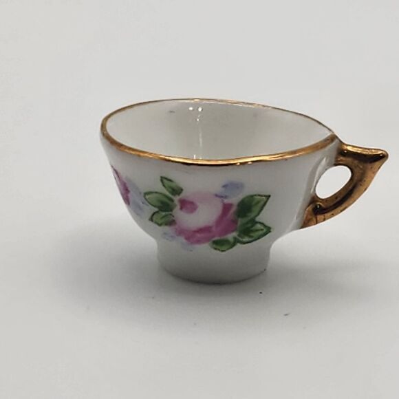 Vintage Mini Porcelain Teacup - Picture 1 of 6